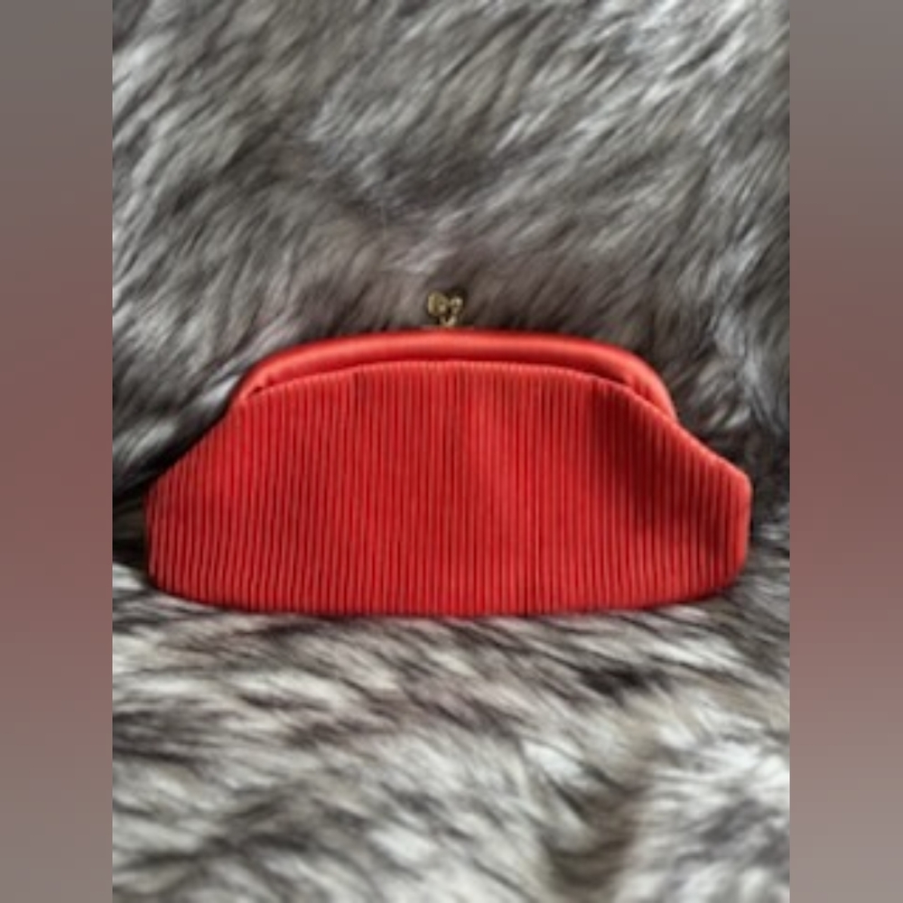 Elegant Red Clutch Bag